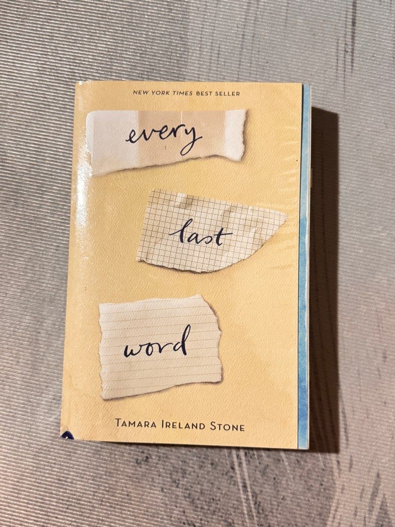 Pre loved Book| Every Last Word (Category: Storybooks) located in Santa Rosa. Submitted by mrjrbtrc_ (Listing ID 1353729004, Image 1). Description: - has book tabs but can remove - has minimal annotations like underlines or highlights All books are pre-loved and may show signs of wear, including (but not limited to) dents, creases, stains, tanning, foxing, skewed spine, sticker/tape residue, price tags, pentel pen markings (to cover price or name