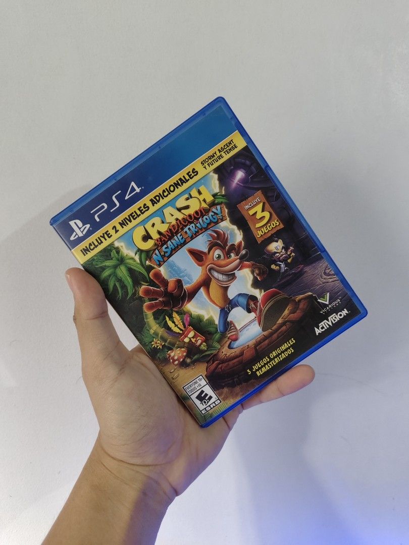 PS4: CRASH BANDICOOT TRILOGY / USED (Category: PlayStation) located in Manila. Submitted by mikkolosg20176 (Listing ID 1353675863, Image 1). Description: FOR SALE USED PS4 GAMES Price Range: 900 Comment or PM lang po Can do Lalamove or Pick Up Gcash or COD Payment Same day delivery! Pin Location: Amelia Residence Taguig Thanks Admin 💕.