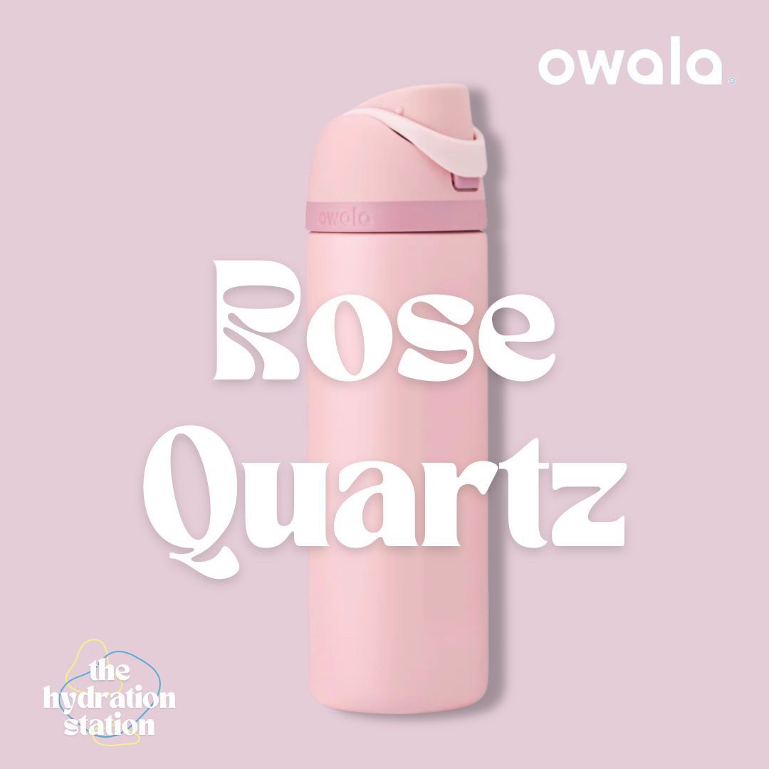 [Ready Stock!] Owala FreeSip 24oz, Rose Quartz, Insulated Stainless Steel, Straw Waterbottle, Pink (Category: Water Bottles & Tumblers) located in Singapore. Submitted by the.hydration.station (Listing ID 1353658407, Image 1). Description: Authentic products only Direct from Owala USA No waiting time 24 ounce insulated stainless-steel water bottle with a FreeSip spout and push-button lid with lock Patented FreeSip spout designed for either sippin