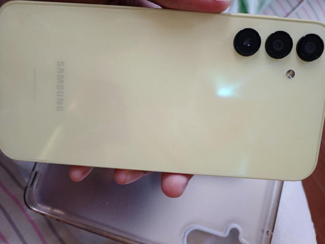 Samsung A15 4G (Category: Samsung) located in Quezon City. Submitted by k.carijutan012 (Listing ID 1353645901, Image 2). Description: 4G RAM 128GB ROM 3months palang po nagagamit bagong bago po.