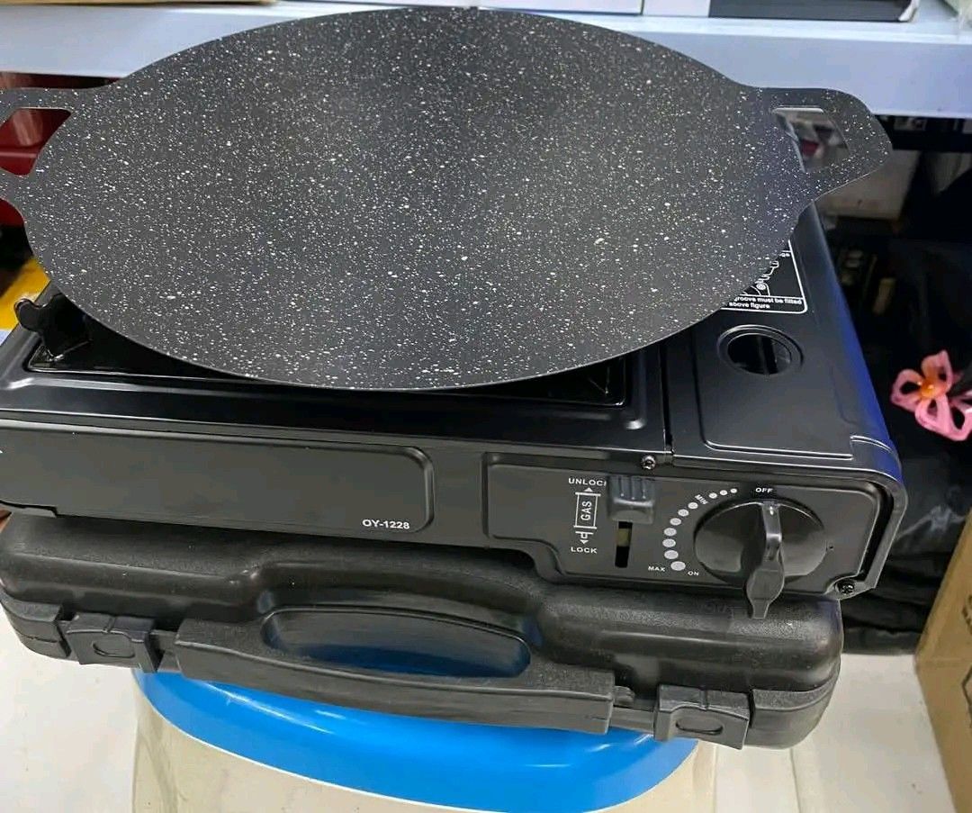Set grilling pan & portable stove for Samgyupsal (Category: BBQ, Grills & Hotpots) located in Manila. Submitted by jelai.cybyb (Listing ID 1353712268, Image 1). Description: .
