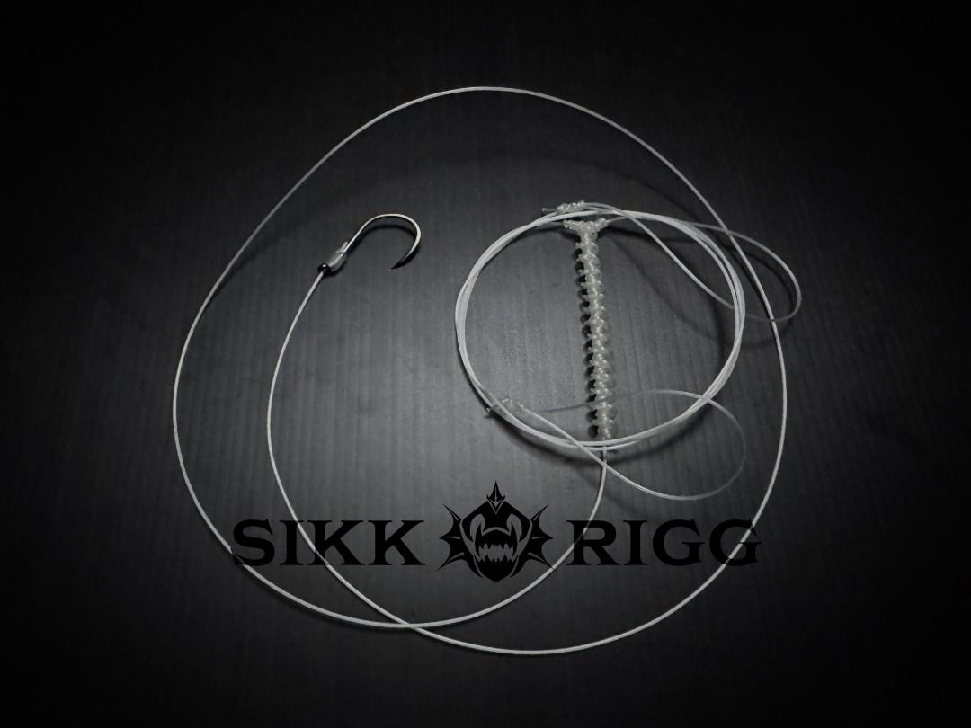 Fishing Hooks Twisted Paternoster Rig Twisted Paternoster Pre-Tied