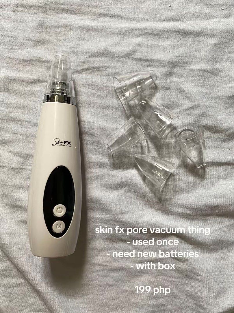SkinFX Pore Vacuum (Category: Face Care) located in Caloocan City. Submitted by whosjam (Listing ID 1353628179, Image 1). Description: .