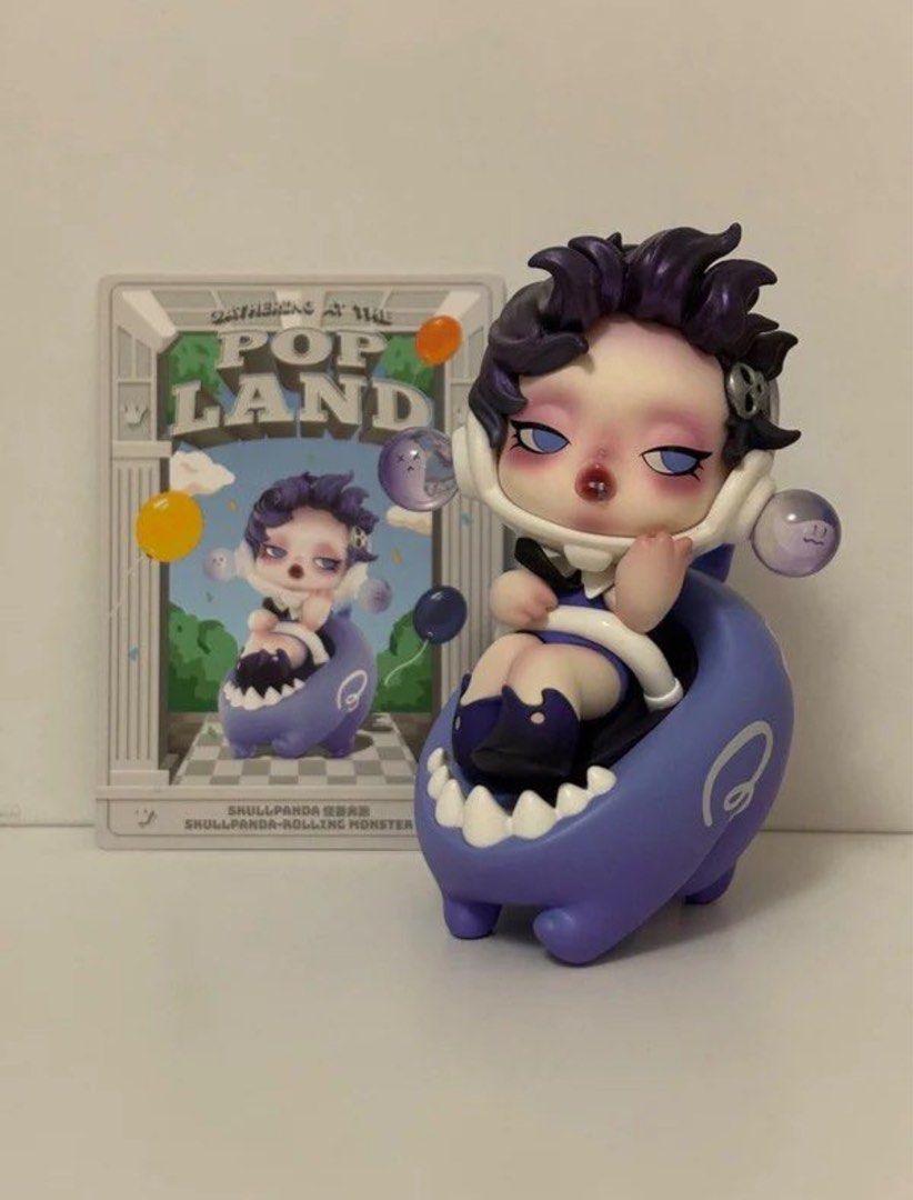 Skullpanda Rolling Monster (Category: Designer & Blind Box Toys) located in Pasig City. Submitted by deolexp (Listing ID 1353420768, Image 1). Description: Skullpanda Rolling Monster - 1500 each (3pcs available) update: all are sold out but open for preorder fast eta dp 50% to reserve loc: taytay/nu-moa mop: gcash/maya/gotyme mod: jnt/lalamove.