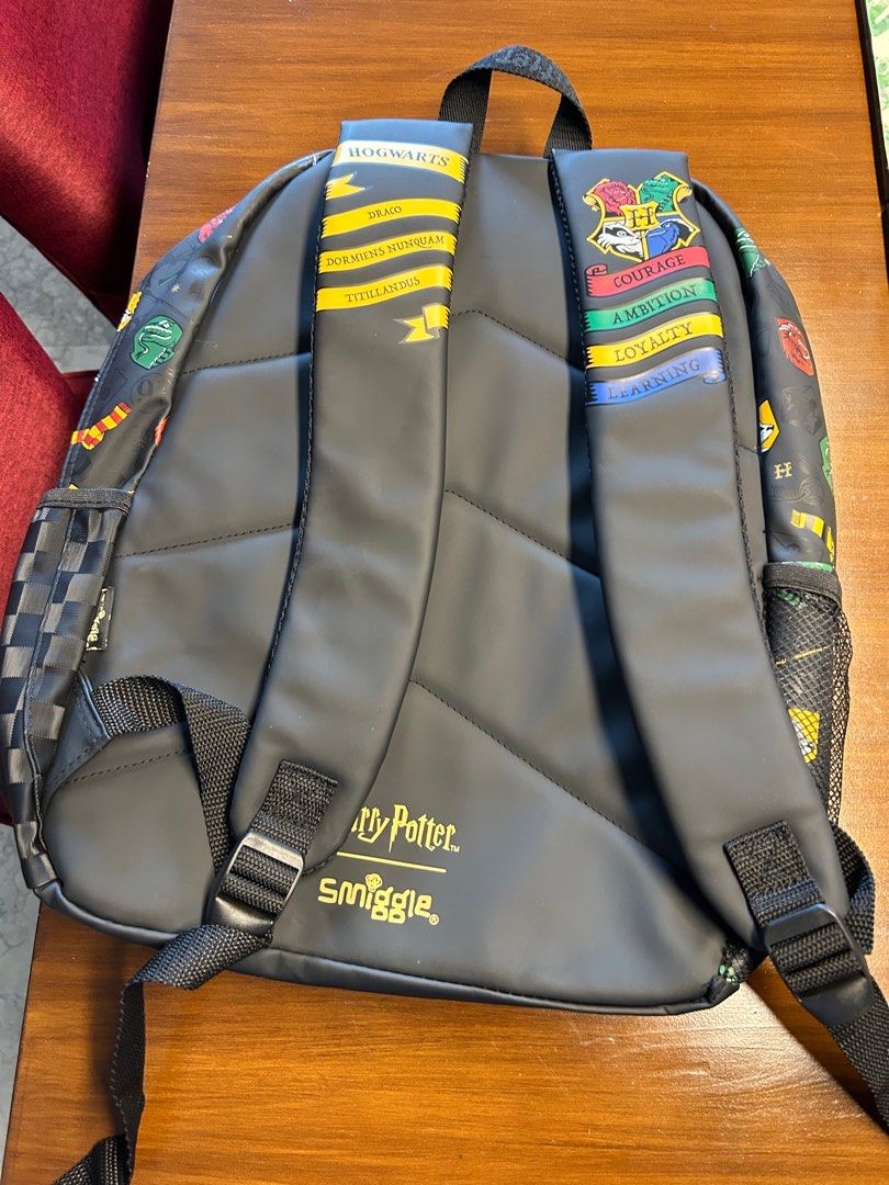 Smiggle Harry Potter Backpack (brand new) (Category: Babies & Kids Fashion) located in San Juan City. Submitted by marionesss (Listing ID 1353627988, Image 2). Description: Brand new Smiggle Harry Potter backpack. Purchased in SM for ₱3,299. Selling for ₱2,900. Pick up in San Juan area c/o buyer..