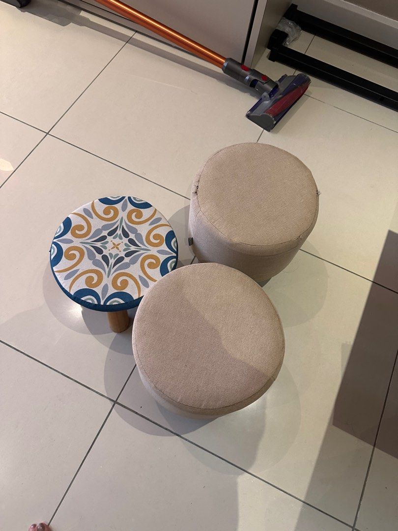 Stools (Category: Other Home Furniture) located in Kuala Lumpur. Submitted by sofunstuff (Listing ID 1353701413, Image 3). Description: Stools in good working condition Take all 3 for RM20.