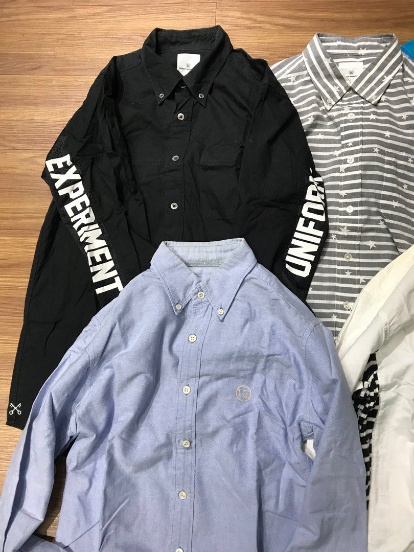 Uniform experiment UE shirt Soph sophnet fcrb Wtaps neighborhood beams  Nautica the north face, 男裝, 運動服裝- Carousell