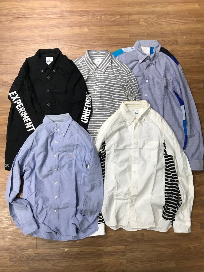 Uniform experiment UE shirt Soph sophnet fcrb Wtaps neighborhood beams  Nautica the north face, 男裝, 運動服裝- Carousell