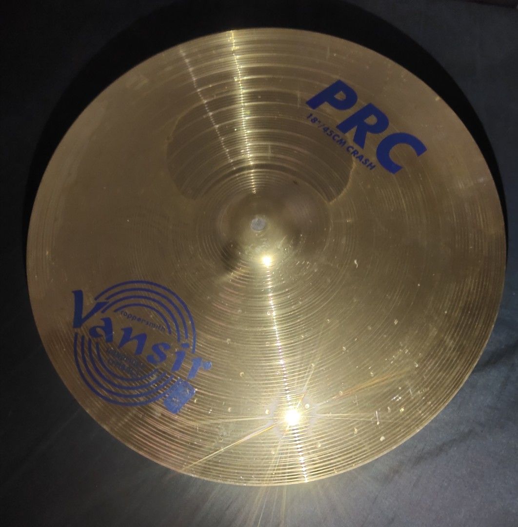 Vansir 18" PRC Crash Cymbal (Category: Musical Instruments) located in Pasig City. Submitted by mr.crow (Listing ID 1353598987, Image 2). Description: *PICK UP LOCATION Ortigas Park, F. Ortigas Jr. Rd, Ortigas Center, Pasig, Metro Manila https://g.co/kgs/8fmSjrw *MODE OF PAYMENTS -BPI -SECURITY BANK -GCASH -PAYPAL *SHIPPING (AT BUYERS EXPENSE) -LALAMOVE -TOKTOK -GRAB -MOVE IT Or any other courrier services Of your choice. *FOR OUTSIDE METRO MANIL