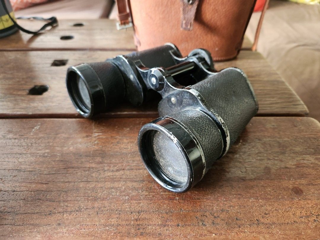 Vintage Binoculars (Category: Other Photography Accessories) located in Paranaque City. Submitted by bayantrade (Listing ID 1353679584, Image 3). Description: Found this vintage Binoculars. Working but needs cleaning and the case needs to be refurbished. But what a fantastic display this maybe once restored! Selling dirt cheap! This binoculars was bought during the 1970s. A rare piece. Actual photos posted. Some issues: broken case, dirty lens th