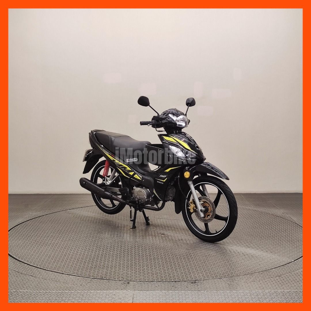 WMOTO WM110 (2023) - 6-Month Warranty, Motorbikes on Carousell