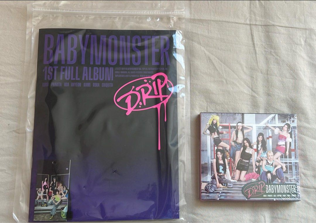 wts SEALED babymonster drip albums (tags: babymonster drip albums ...