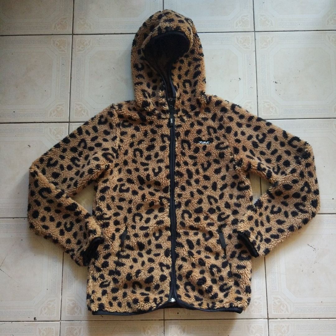 X-Girl Leopard Print Jacket M (Category: Coats, Jackets and Outerwear) located in Pasay City. Submitted by denimdude.ph (Listing ID 1353716711, Image 1). Description: .