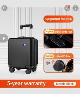 14 inches luggage trolley for travel