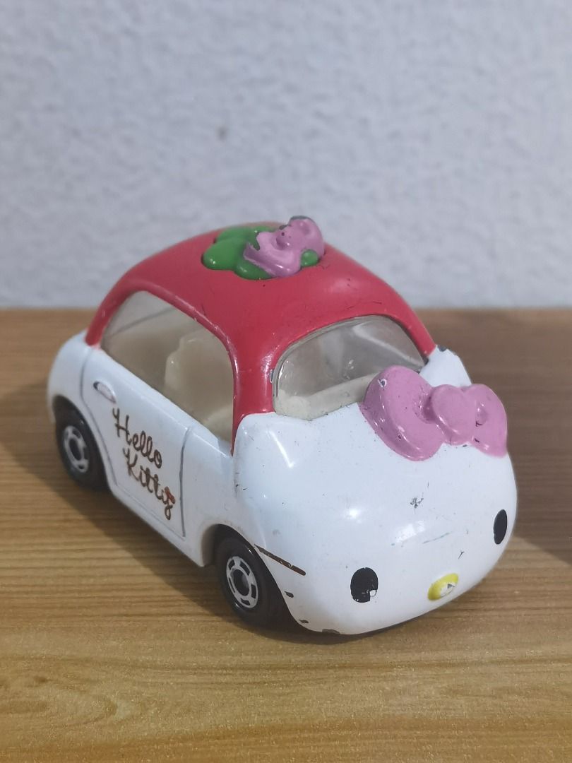 2013 Tomica x Sanrio - Hello Kitty Car (Category: Vehicle & Diecast Models) located in Taguig. Submitted by kalabasza (Listing ID 1353969791, Image 2). Description: 📌 This is a preloved item. Please manage your expectation. 📌 Actual item posted. 📌 Product Color may slightly vary due to Photographic Lighting. 📌 Location: Taguig 📌 MOP: GCash. Payment first before ship. 📌 MOD: J&T, LBC, GoGo or Lalamove. 📌 DF/SF at buyer's expense. 📌 No rush