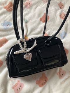 韓系黑色手袋64228595680770110