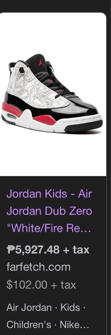 Air jordan Dub Zero (Category: Sneakers) located in Nasugbu. Submitted by rruth05 (Listing ID 1353817144, Image 1). Description: Eu 35.5 For KIDs! From Norway di nagamit wrong size.