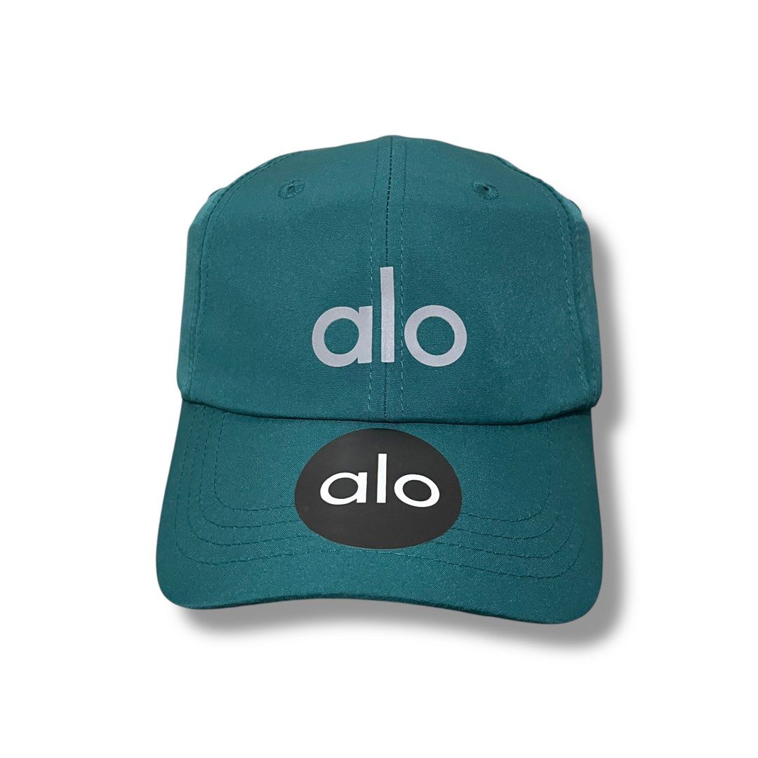 Alo Yoga Performance Off-Duty Cap (Category: Activewear) located in Marikina City. Submitted by 1800shelves (Listing ID 1353828712, Image 1). Description: Alo Yoga Performance Off-Duty Cap (teal) Brand new with tag One size fits all - adjustable 🏷️ P 1,499 PM for more details. Tags: Alo, alo yoga, alo cap.