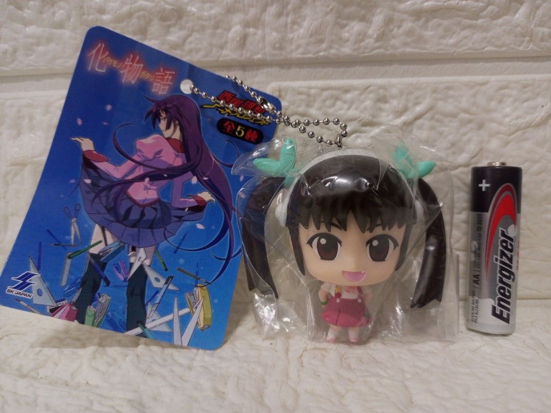 Bakemonogatari Hachikuji Mayoi Cute Chibi Figure Keychain (Category: Designer & Blind Box Toys) located in Quezon City. Submitted by mackylolz (Listing ID 1353885151, Image 3). Description: Bakemonogatari Hachikuji Mayoi Cute Figure Keychain Authentic Japan Item Almost New with Tag What you See is what u get Pls See pic For Details.