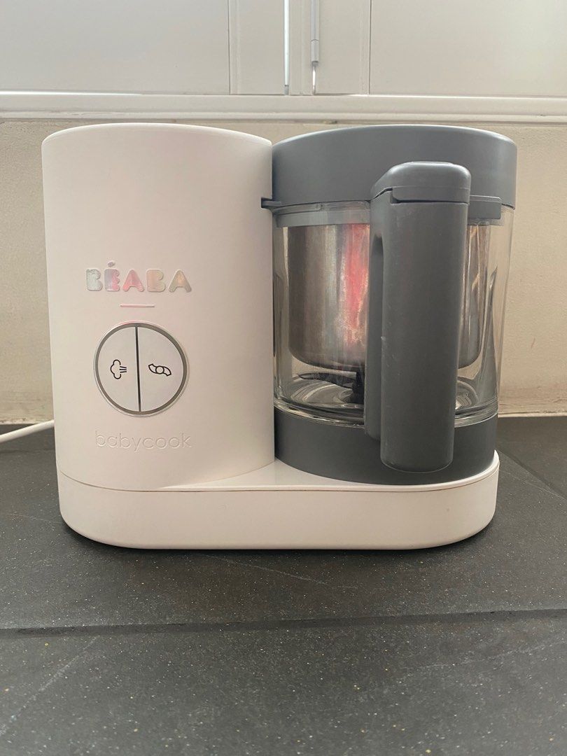 Beaba Babycook Neo (Category: Weaning & Toddler Feeding) located in Quezon City. Submitted by zelev (Listing ID 1353793175, Image 1). Description: Beaba Babycook Neo (glass) White, gray, and light blue Complete set, no box Working well With some scratches No payment, no reservation..