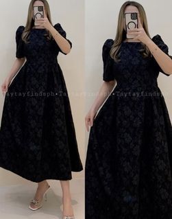 Black Filipiniana