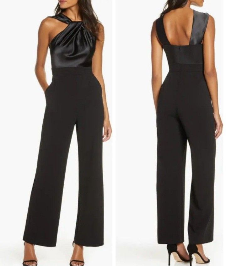 Classy Black Jumpsuit (Category: Jumpsuits) located in Porac. Submitted by declutterwithargel (Listing ID 1353942012, Image 1). Description: Perfect for events Super ganda in person.