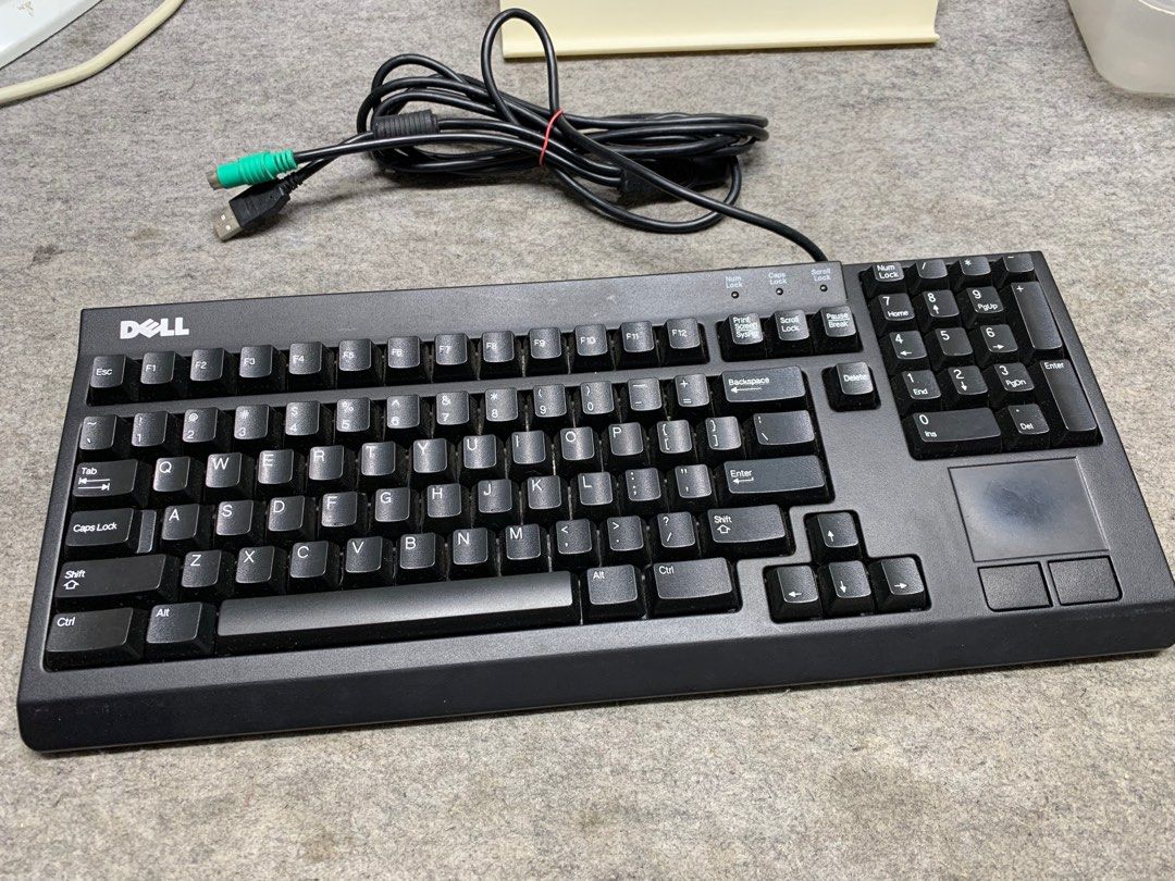Dell Original Keyboard Mouse Combo For Server Rack Usb & Mouse Pad (Category: Computer Keyboard) located in Paranaque City. Submitted by seb_trading (Listing ID 1353892244, Image 2). Description: keyboard - PS2 plug mouse pad - USB Compact full size keyboard complete keys no damage slightly used with numeric keys fully working last price Paranaque area 2units available.