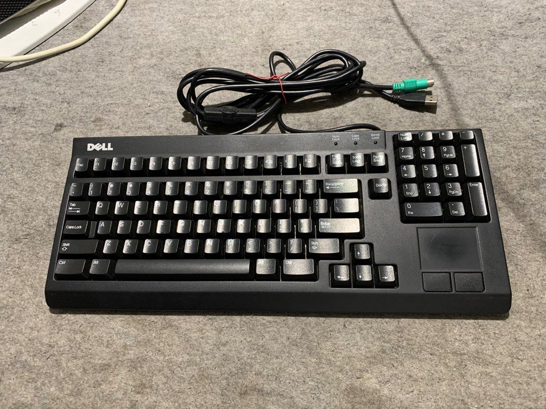 Dell Original Keyboard Mouse Combo For Server Rack Usb & Mouse Pad (Category: Computer Keyboard) located in Paranaque City. Submitted by seb_trading (Listing ID 1353892244, Image 1). Description: keyboard - PS2 plug mouse pad - USB Compact full size keyboard complete keys no damage slightly used with numeric keys fully working last price Paranaque area 2units available.