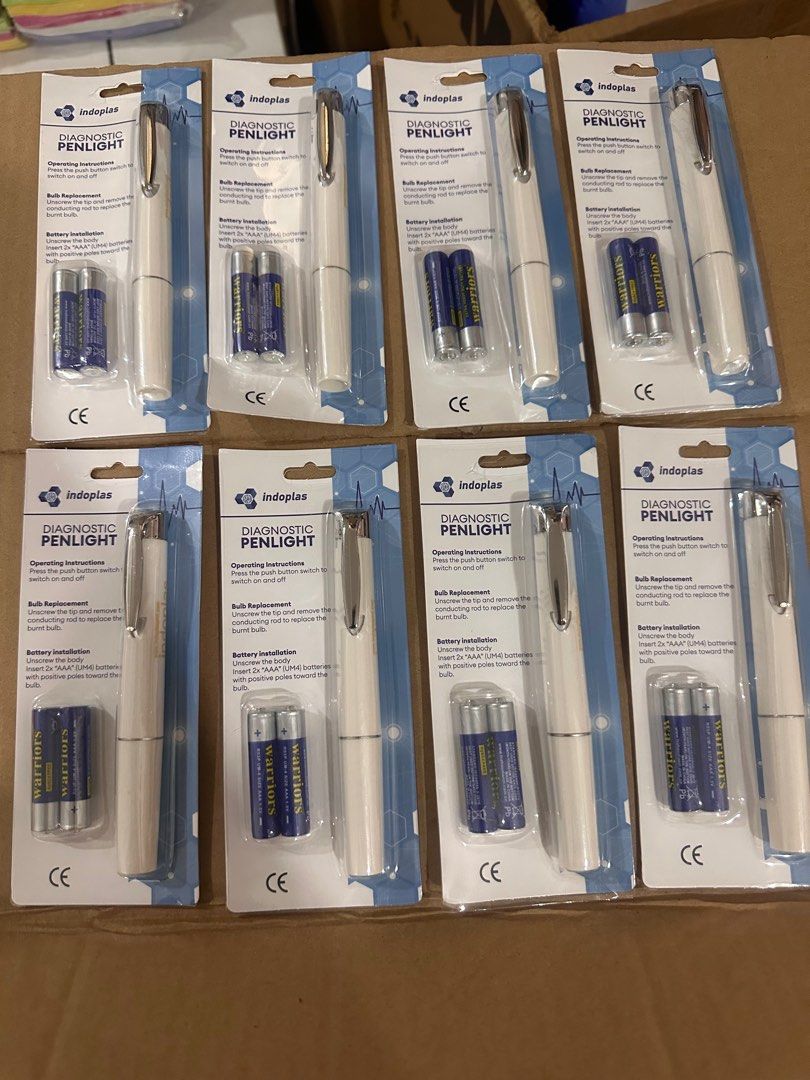 Diagnostic Penlight (Category: Medical Supplies & Tools) located in Manila. Submitted by 888.eightcaremed (Listing ID 1353890682, Image 1). Description: With battery.