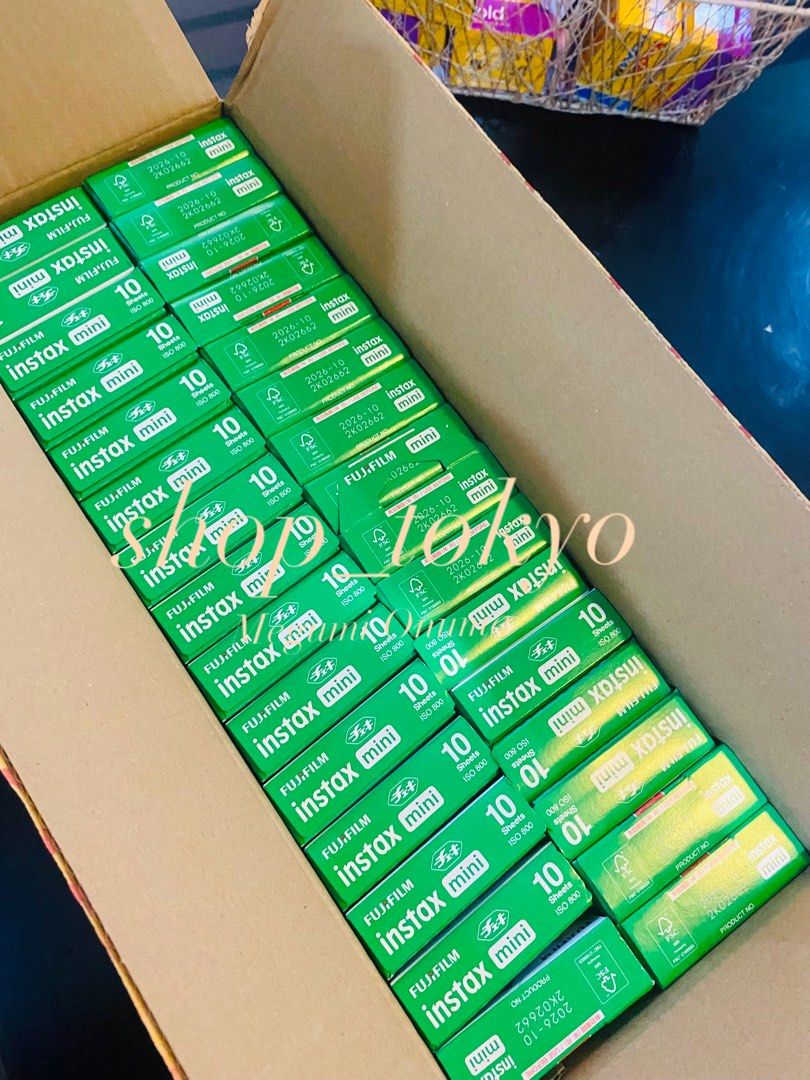 Fujifilm Instax Mini Plain Film - 10 sheets (Category: Other Photography Accessories) located in Quezon City. Submitted by shop_tokyo (Listing ID 1345590718, Image 3). Description: Expiry: 01/2028.