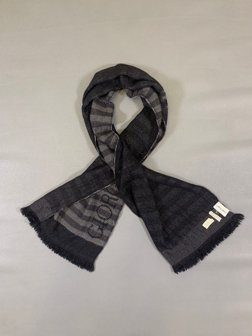 Giorgio Armani Scarves #10 (Category: Scarves) located in Mabalacat. Submitted by leascollection (Listing ID 1353943752, Image 1). Description: Giorgio Armani #10 Dimension( Medida / Tape Measure ) Size : 152 cm x32 cm Price: 550 + Shipping Fee.