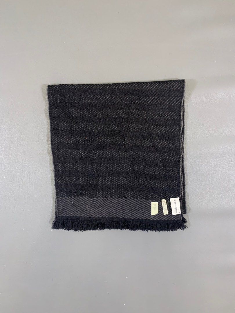 Giorgio Armani Scarves #10 (Category: Scarves) located in Mabalacat. Submitted by leascollection (Listing ID 1353943752, Image 3). Description: Giorgio Armani #10 Dimension( Medida / Tape Measure ) Size : 152 cm x32 cm Price: 550 + Shipping Fee.