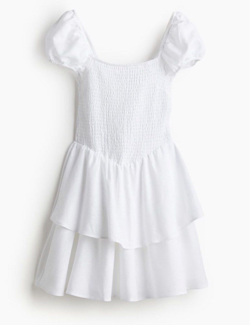 H&M smocked dress (Category: Dresses) located in Baggao. Submitted by chiechiee (Listing ID 1353854605, Image 3). Description: Once used only Good as new Pm for when worn picss .