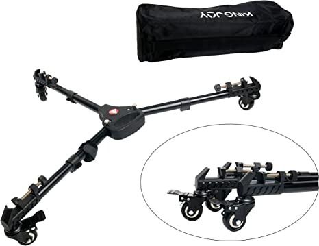 KINGJOY VX-600 DOLLY (Category: Tripods & Monopods) located in Quezon City. Submitted by imax12345 (Listing ID 1353858304, Image 3). Description: 🔥KINGJOY VX-600 DOLLY KINGJOY Official VX-600 Tripod Features: ✅Three-wheel design The three-wheel design makes the dolly flexible and offers convenience to move around. ✅Aluminum material The dolly adopts aluminum material which provides it with light weight and high stability. ✅Adjustable leg system 