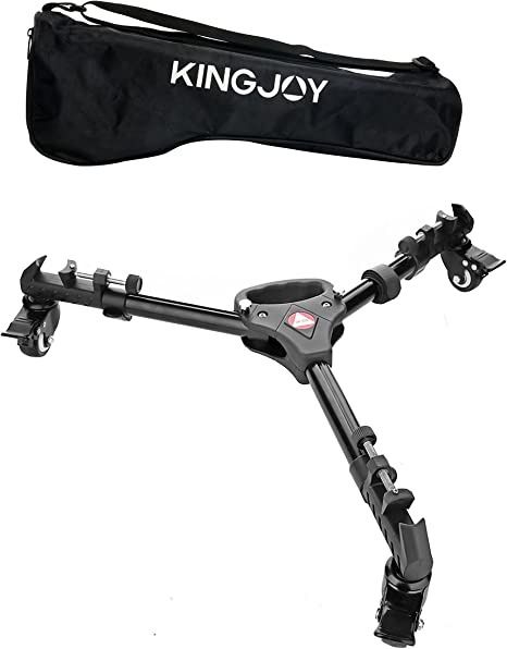 KINGJOY VX-600 DOLLY (Category: Tripods & Monopods) located in Quezon City. Submitted by imax12345 (Listing ID 1353858304, Image 1). Description: 🔥KINGJOY VX-600 DOLLY KINGJOY Official VX-600 Tripod Features: ✅Three-wheel design The three-wheel design makes the dolly flexible and offers convenience to move around. ✅Aluminum material The dolly adopts aluminum material which provides it with light weight and high stability. ✅Adjustable leg system 
