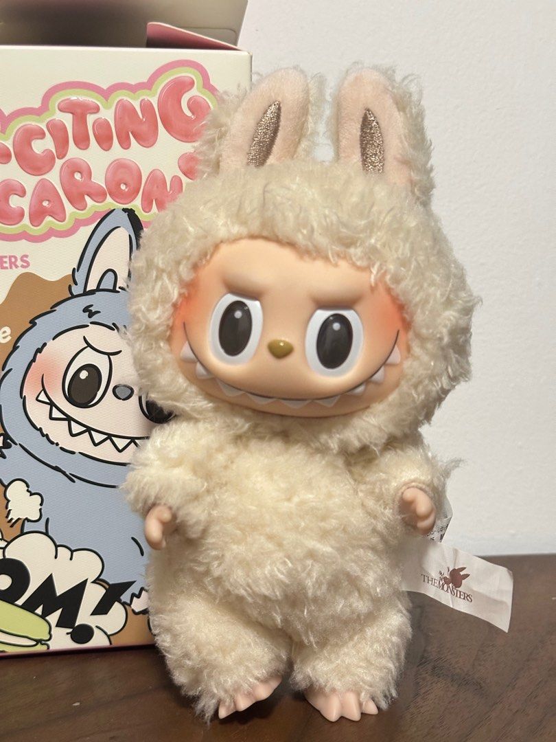 Labubu Exciting Macaron V1 - Soymilk (Category: Designer & Blind Box Toys) located in Quezon City. Submitted by cstuff_forsale (Listing ID 1353924714, Image 3). Description: 💌 Selling for SRP‼️ 💌USED TWICE 💌 authentic, with complete inclusions! (Can send proof of purchase!) 💌 pls check all photos before chatting! Check photos for condition of item!💗 💌 Unsealed foil 💝, opened at the top 💌 location: quezon city 💌 open for meet-ups, same da