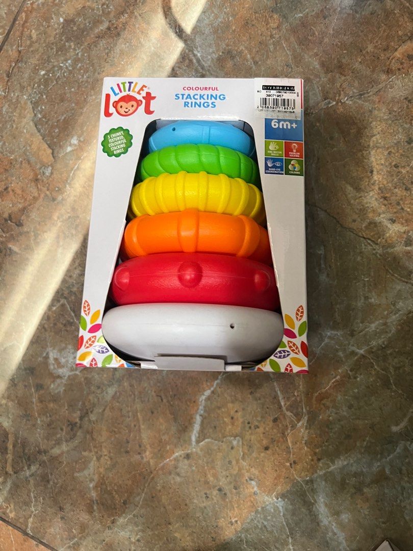 Little lot toy set: stacking cups and stacking rings (Category: Infant Playtime) located in Quezon City. Submitted by babystuff4all (Listing ID 1353922792, Image 2). Description: ———————————— Read First Please 🙏 🤍 These are unused and brand new toys 🤍 It’s already at 30%++ off. Fixed price please 🤍 Working mom so I don’t have time to drop these off at any courier office (JRS/LBC/etc) please book your own courier 🤍 Selling these because we ar