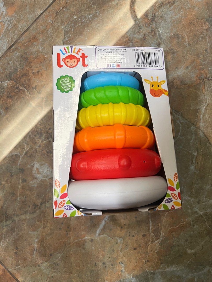 Little lot toy set: stacking cups and stacking rings (Category: Infant Playtime) located in Quezon City. Submitted by babystuff4all (Listing ID 1353922792, Image 3). Description: ———————————— Read First Please 🙏 🤍 These are unused and brand new toys 🤍 It’s already at 30%++ off. Fixed price please 🤍 Working mom so I don’t have time to drop these off at any courier office (JRS/LBC/etc) please book your own courier 🤍 Selling these because we ar