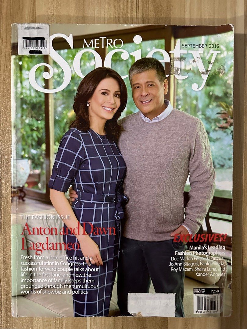 Metro Society September 2015 (Category: Magazines) located in Cavite. Submitted by dearreaderph (Listing ID 1353881169, Image 1). Description: .