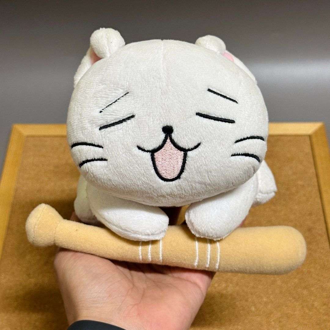 Miitaro Sharpening Claws On A Bat Neko Pitcher (Cat Pitcher) Plush - Php 350 (Category: Plushies & Soft Toys) located in Davao. Submitted by pandorastoybox (Listing ID 1353966788, Image 1). Description: Miitaro Sharpening Claws On A Bat Neko Pitcher (Cat Pitcher) Plush - Php 350.