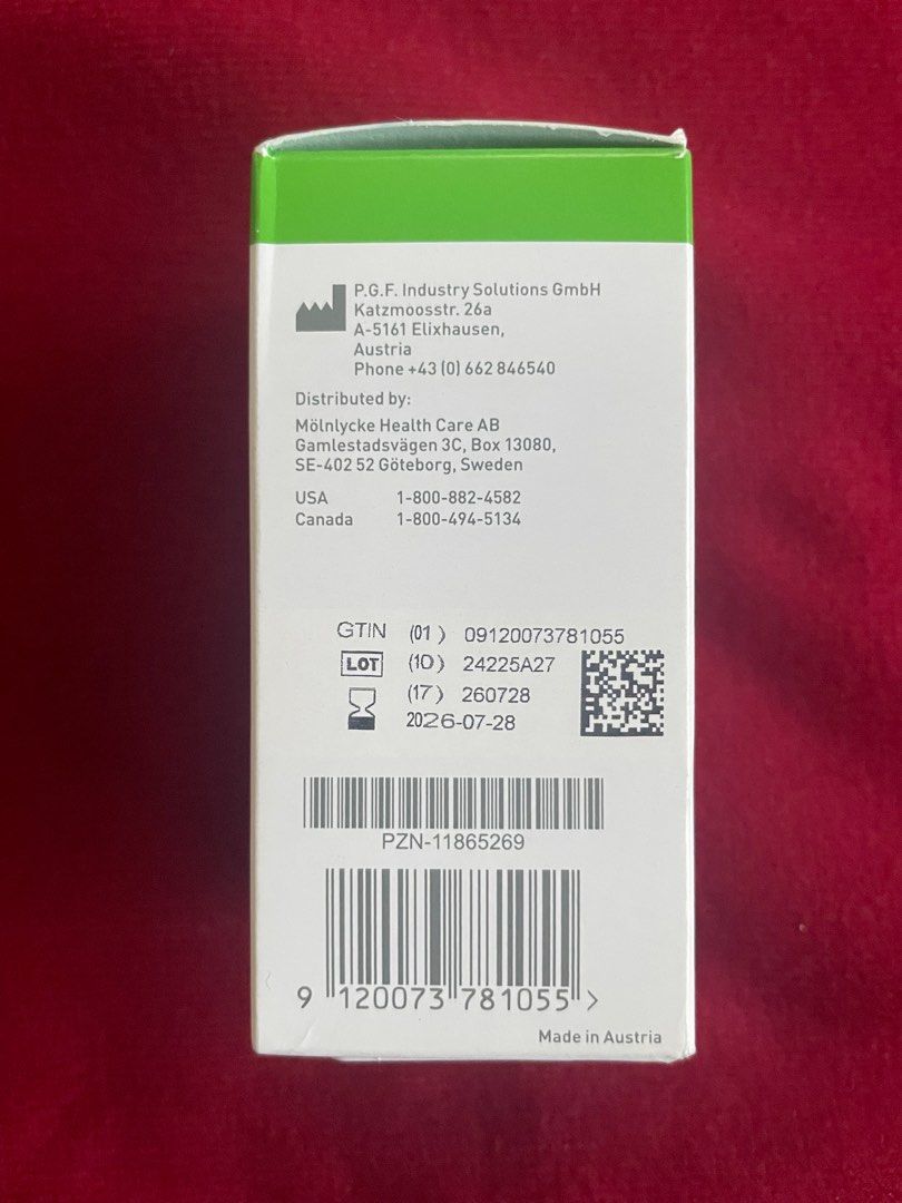 Granudacyn Wound gel 50g (Category: Medical Supplies & Tools) located in Quezon City. Submitted by phammy (Listing ID 1353830163, Image 2). Description: Granudacyn® Wound Gel is used for cleansing and moisturising acute, chronic and contaminated wounds, as well as for first and second degree burns. In its gel form, it can also be used on radiation ulcer, fistulas and abscesses, cavities such as ear, nose and throat, critically colonised wounds an