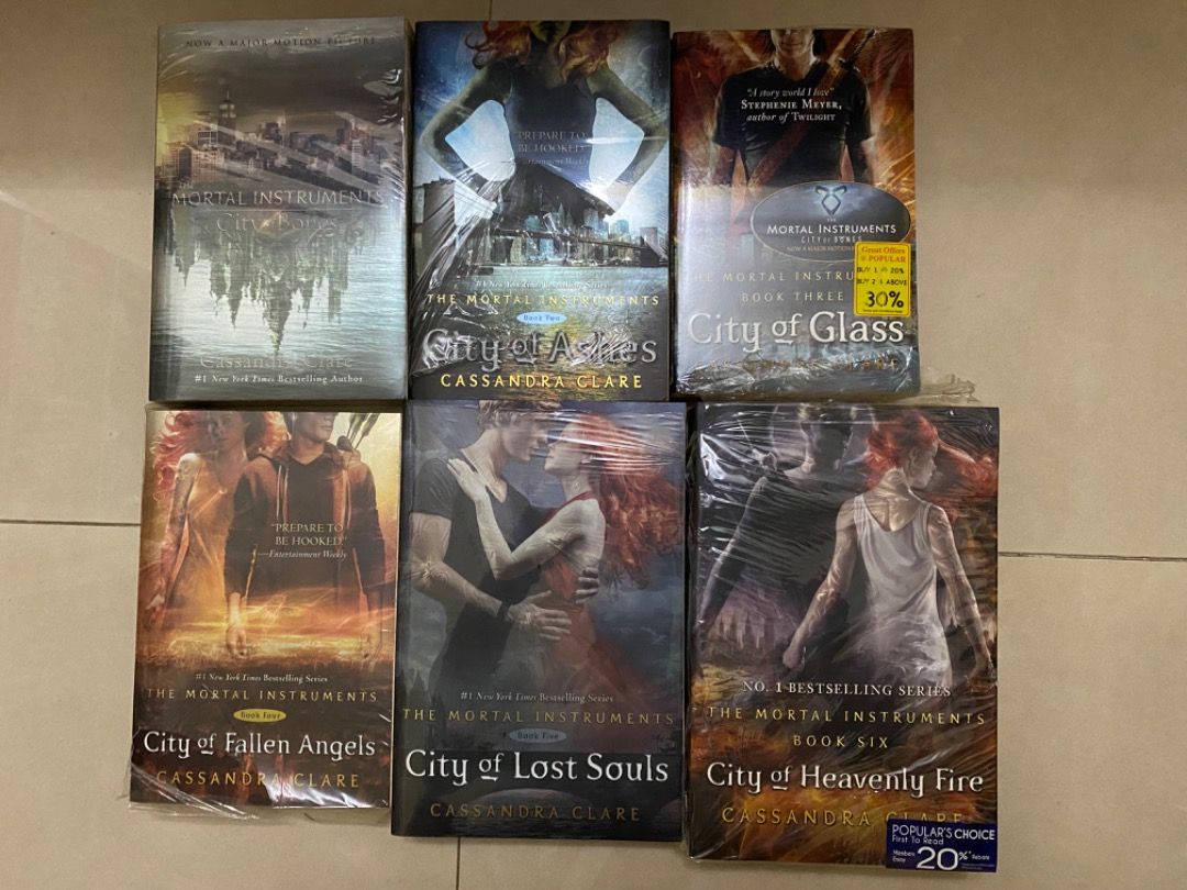 Mortal Instruments series complete collection, Hobbies & Toys, Books ...