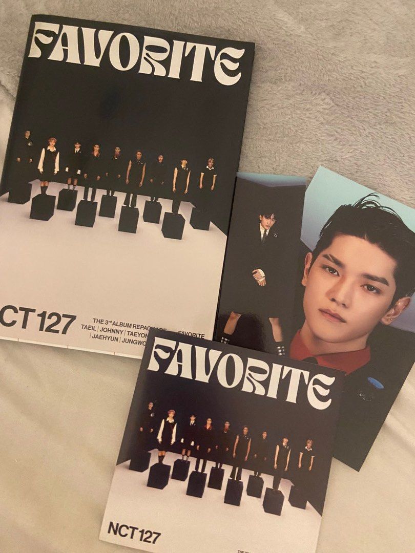NCT 127 - Favorite Album (Category: CDs & DVDs) located in Quezon City. Submitted by riamgt (Listing ID 1353907183, Image 2). Description: - Unsealed - Includes everything except CD & Photocard.