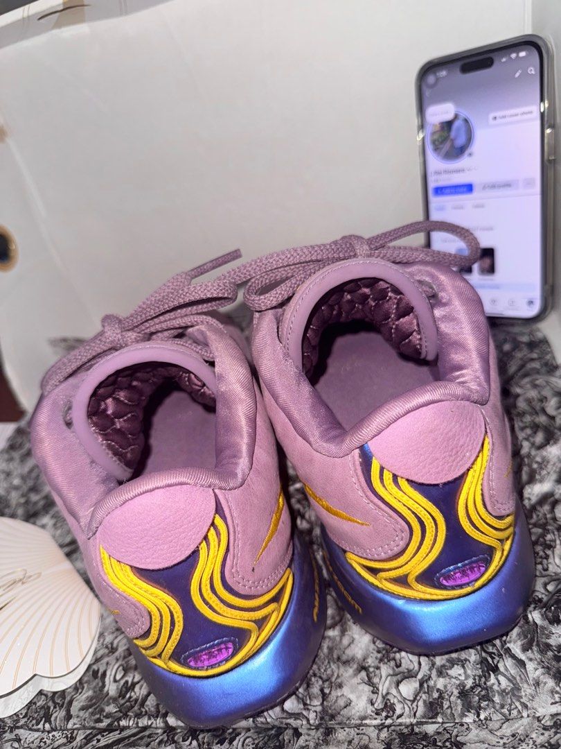 Nike Lebron 21 Purple Rain (Category: Sneakers) located in Manila. Submitted by waldorfsupremacy (Listing ID 1353844520, Image 2). Description: Bought at NBA Store Mall of Asia Used once only Nego sa sure buyer.