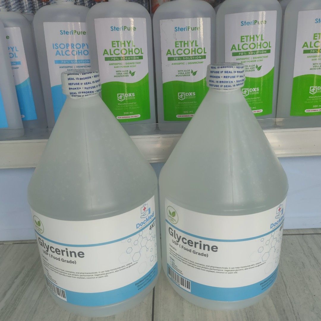 PURE GLYCERINE 4 KILOS (Category: Medical Supplies & Tools) located in Quezon City. Submitted by staffmarke01383 (Listing ID 1353845292, Image 1). Description: .