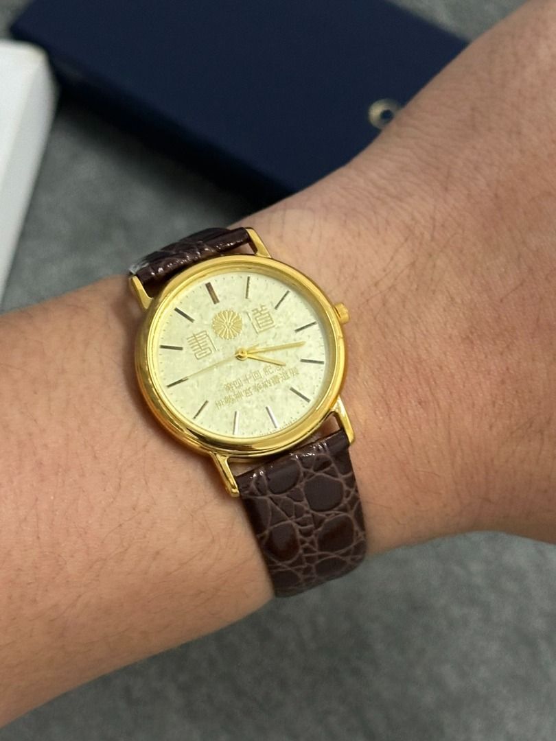 Rare Citizen Quartz Watch (Category: Luxury Watches) located in Manila. Submitted by kallisto.timepiece (Listing ID 1353864828, Image 3). Description: Rare Citizen Quartz Mint Condition Chinese Characters Dial Comes with Box ₱4,000 shipping fee not included Mode of Payment: Gcash Bank Transfer (Metrobank/Unionbank) 🚚 Same day delivery via Lalamove (Metro Manila only) 🚚 1-5 days via LBC (outside metro manila) 🤝 Meet up: LRT2 Stations (Weekends 