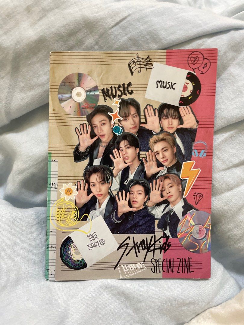 Stray Kids THE SOUND B Special ZINE, 興趣及遊戲, 收藏品及紀念品, 韓流 - Carousell
