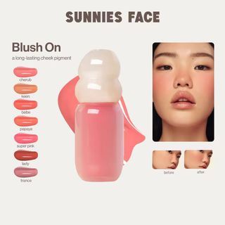 Sunnies Face Blush On in Cherub