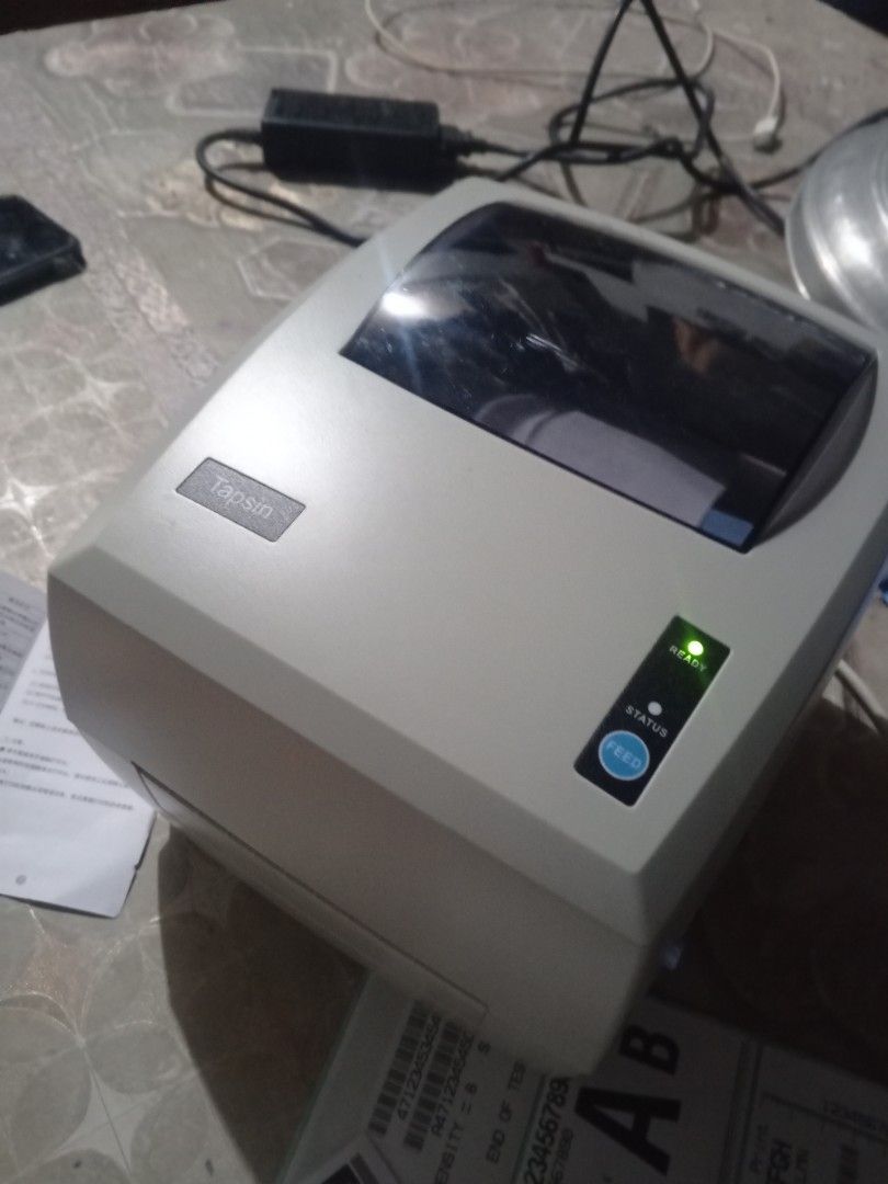 Tapsin T42 waybill printer (Category: Printers, Scanners & Copiers) located in Calamba. Submitted by thrift2urfit (Listing ID 1353800525, Image 1). Description: Brand new Tapsin T42 waybill printer RFS: may bago ng printer Negotiable Open for shipping or meet up as long as within 1 hour ride.