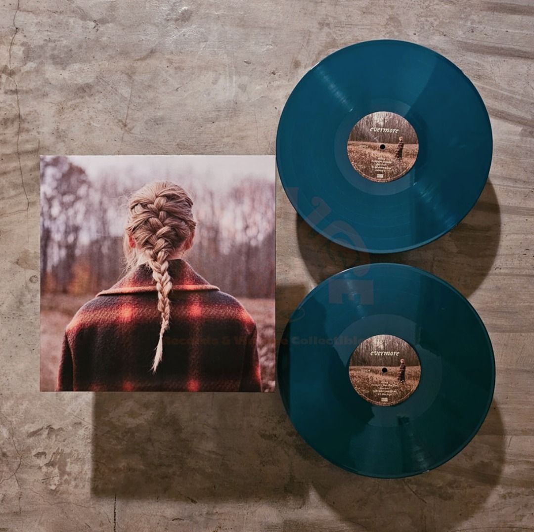 Taylor Swift – Evermore (Category: Vinyls) located in Manila. Submitted by jarodaily (Listing ID 1353915858, Image 1). Description: Vinyl, LP, Opaque Green/Teal Vinyl Edition Made In Czech Republic & Slovakia LoFi Muse Notes: This is Made in Czech Republic in Opaque Green. Sought after by Swifties vs the pressing in Translucent Green. .